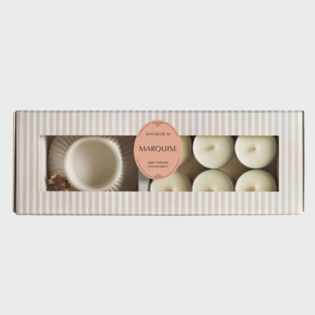Butterfly Candle Holder & Scented Tealights Gift Set