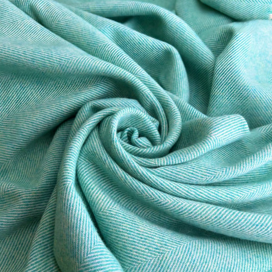 McNutt Supersoft Lambswool Throw Herringbone