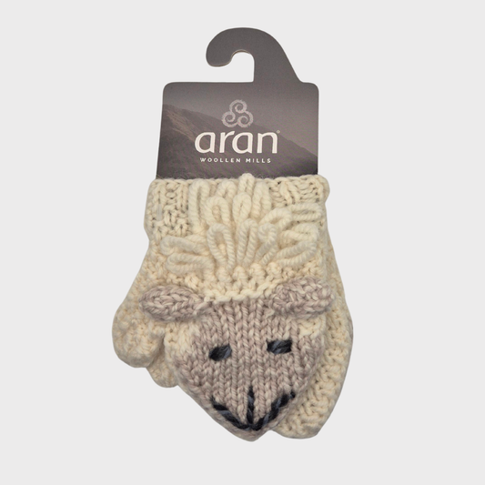 Aran Woollen Mills Baby Knit Mittens