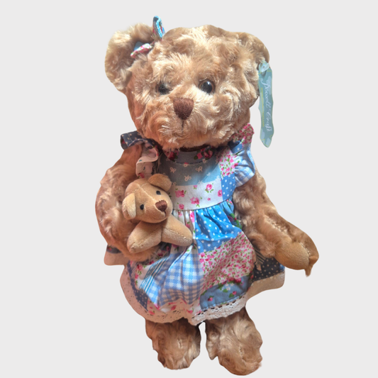 Powell Craft Teddy in a Patchwork Dress