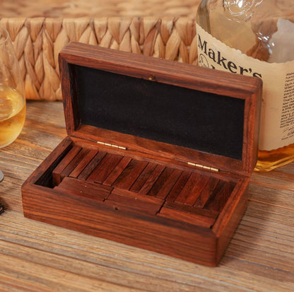 Wooden Dominoes Set