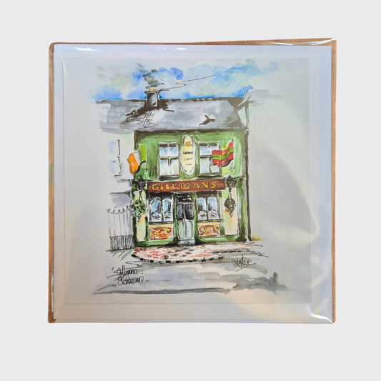 Birch Cottage Gilligans Pub Card