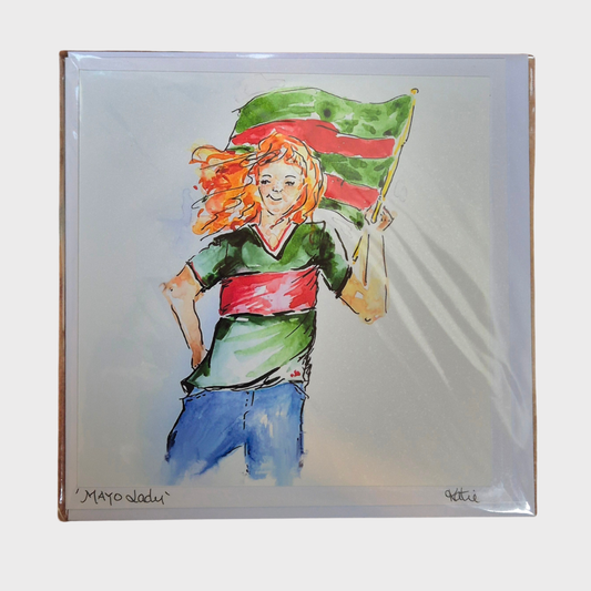 Birch Cottage Mayo Lady Card