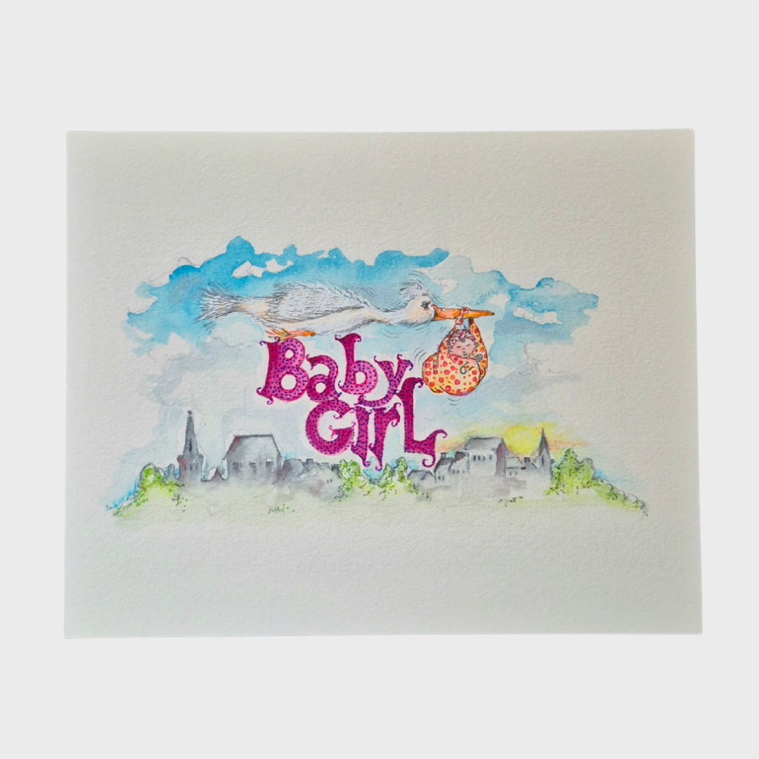 Baby Girl Print