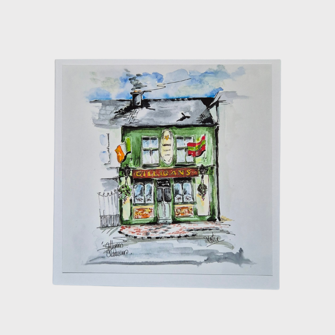 'Gilligans' Pub Greeting Card