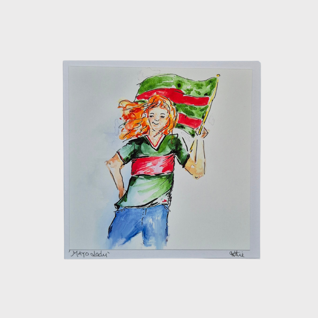 'Mayo Lady' Greeting Card