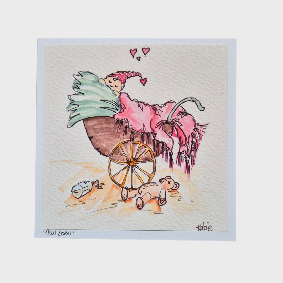 'New Baby' Greeting Card