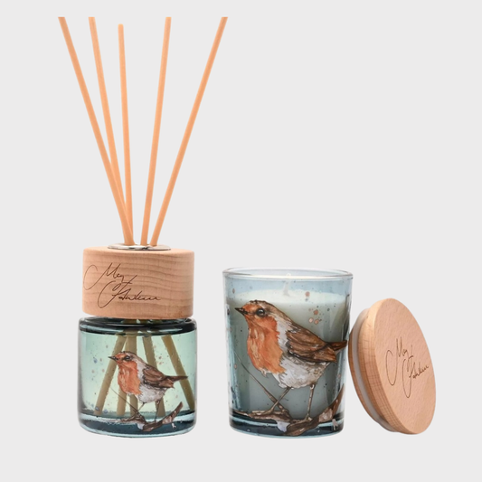 Meg Hawkins Robin Candle & Diffuser Set