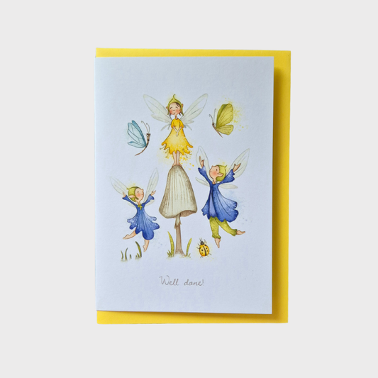 Well Done Flower Fairies Greeting Card