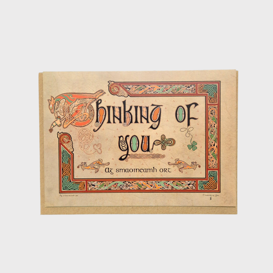 Celtic Thinking of You Greeting Card