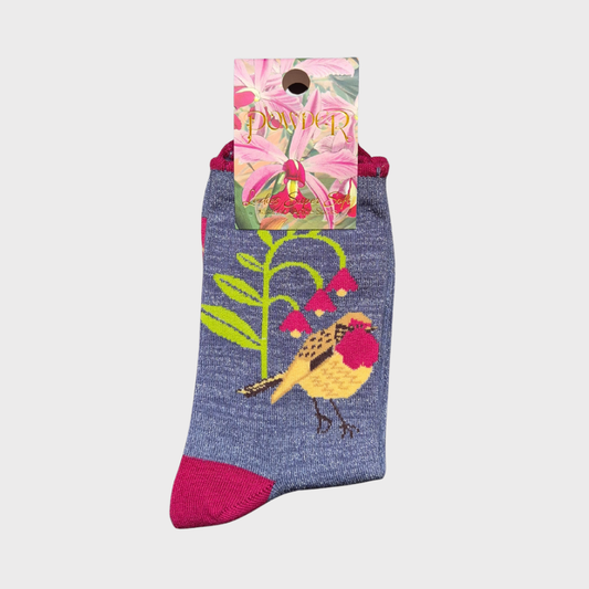 Powder Glitter Ankle Socks
