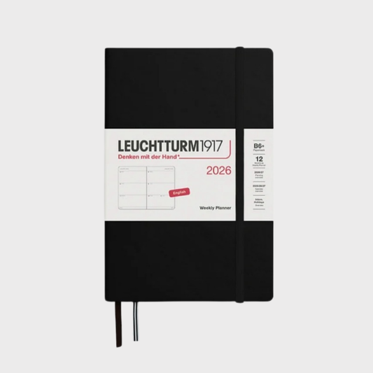 12-Month Weekly Planner B6+ : 2026