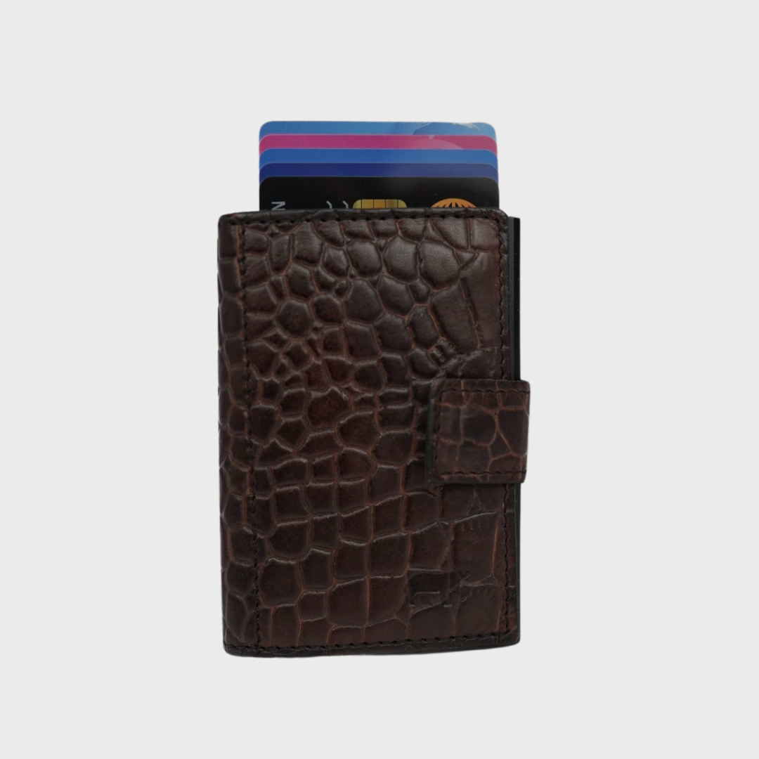Bear Pip Leather Wallet