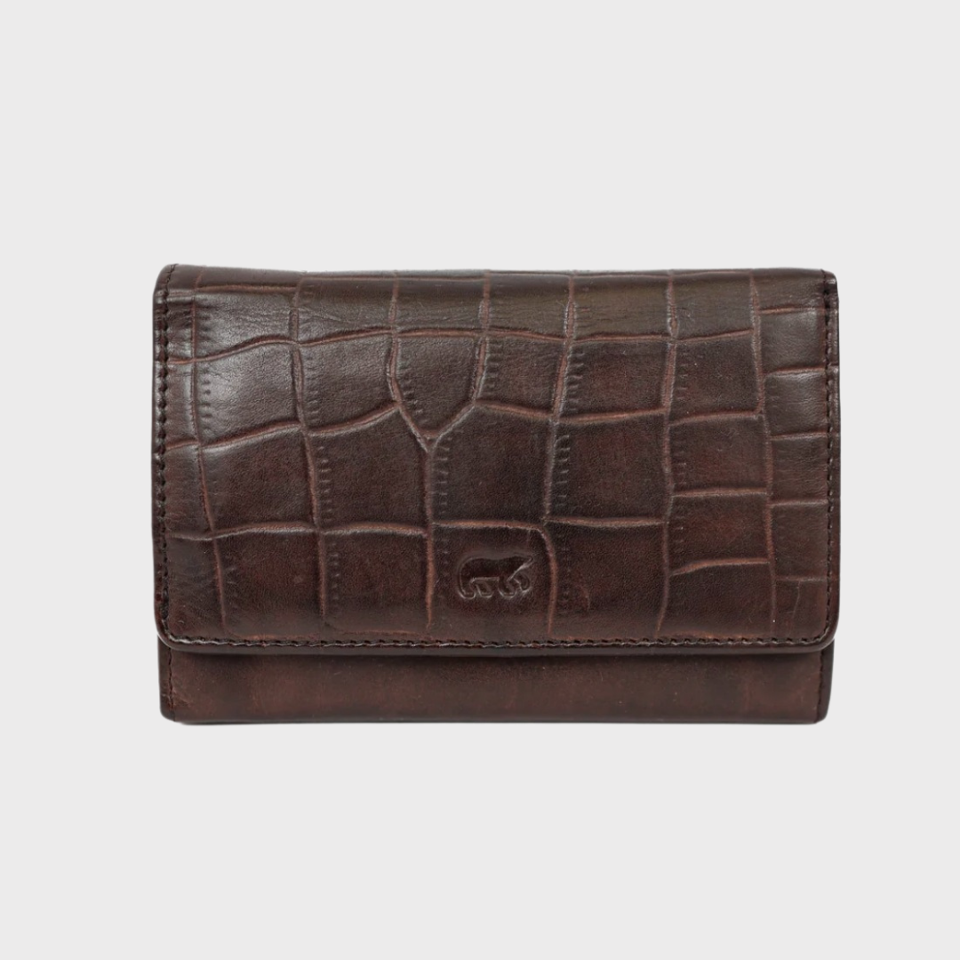 Bear Leather Purse