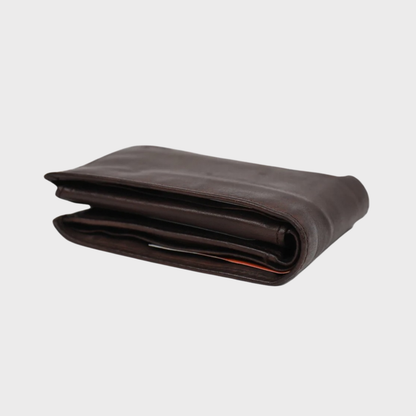 Bear Brown Leather Wallet