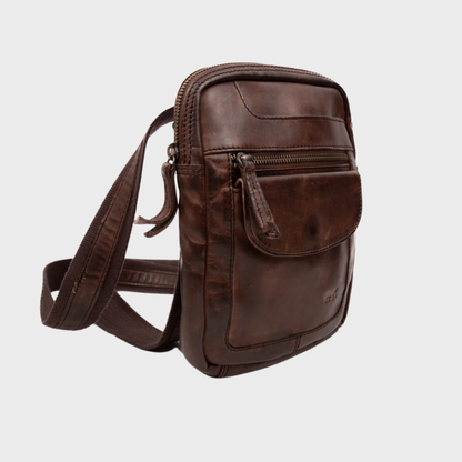 Bear Sasha Leather Crossbody Bag