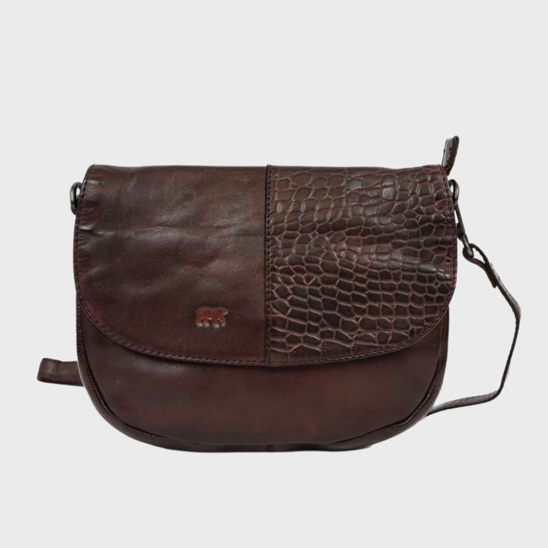 Bear Klein Flap Leather Bag
