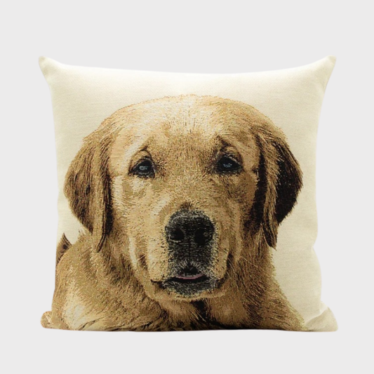 Golden Retriever Cushion Cover