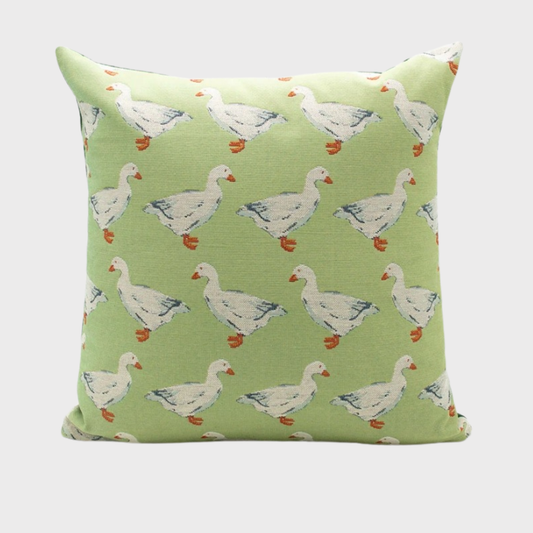 Goose Parade Cushion Cover