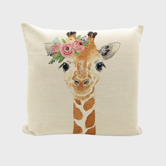 Little Lily Giraffe Cushion Cover