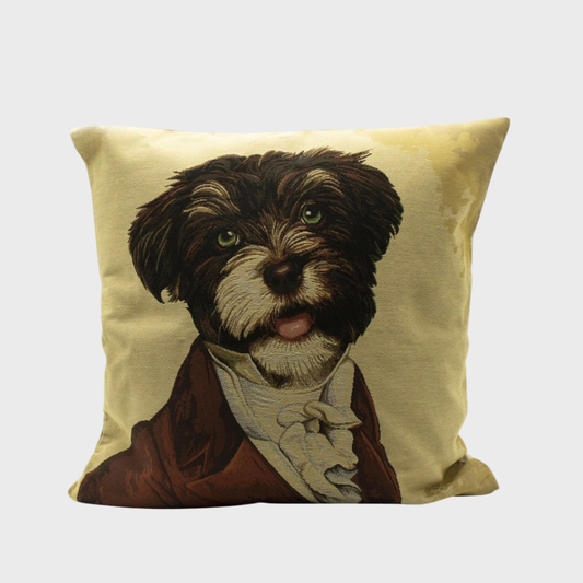 Gentleman Dog Cushion Cover