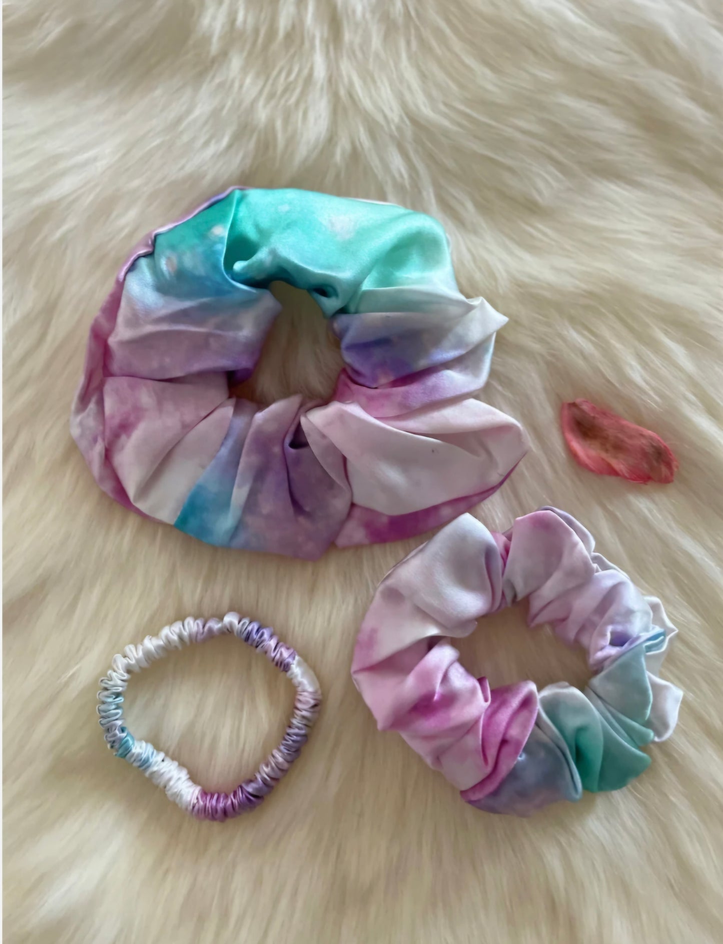 Mulberry Silk Hair Scrunchies