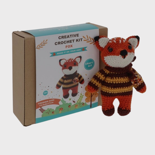 Crochet Fox Craft Kit