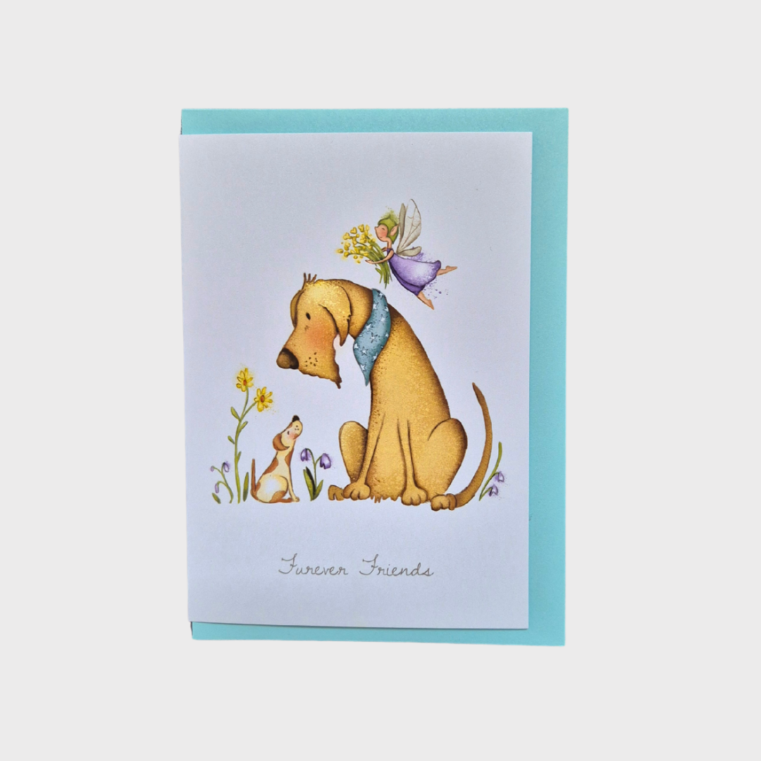 Forever Friends Flower Fairy Greeting Card