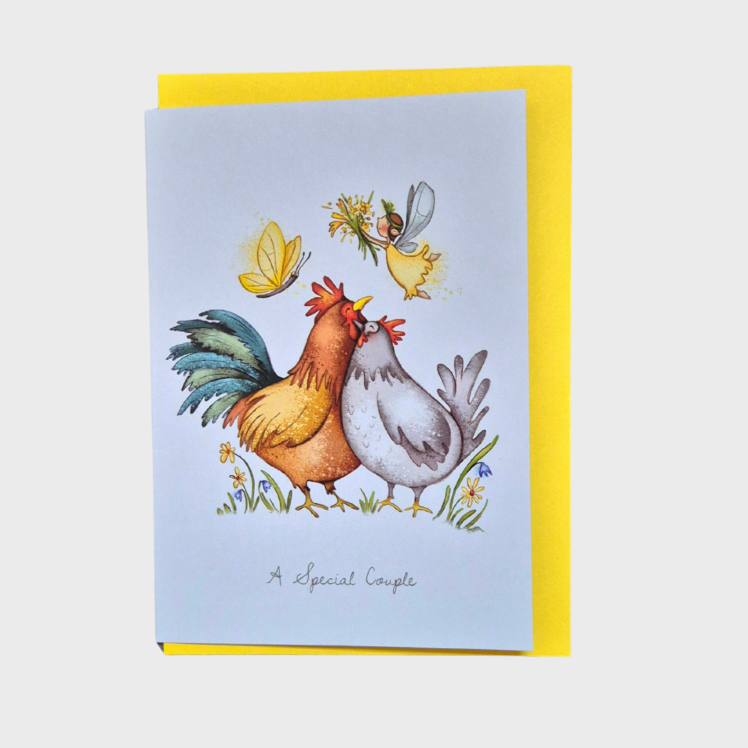 A Special Couple Flower Fairy Greeting Card