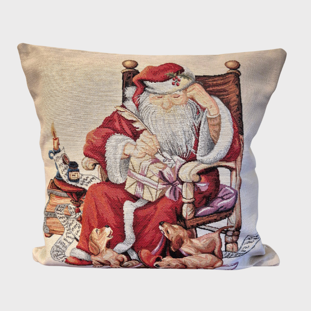 Santa Claus Cushion Cover
