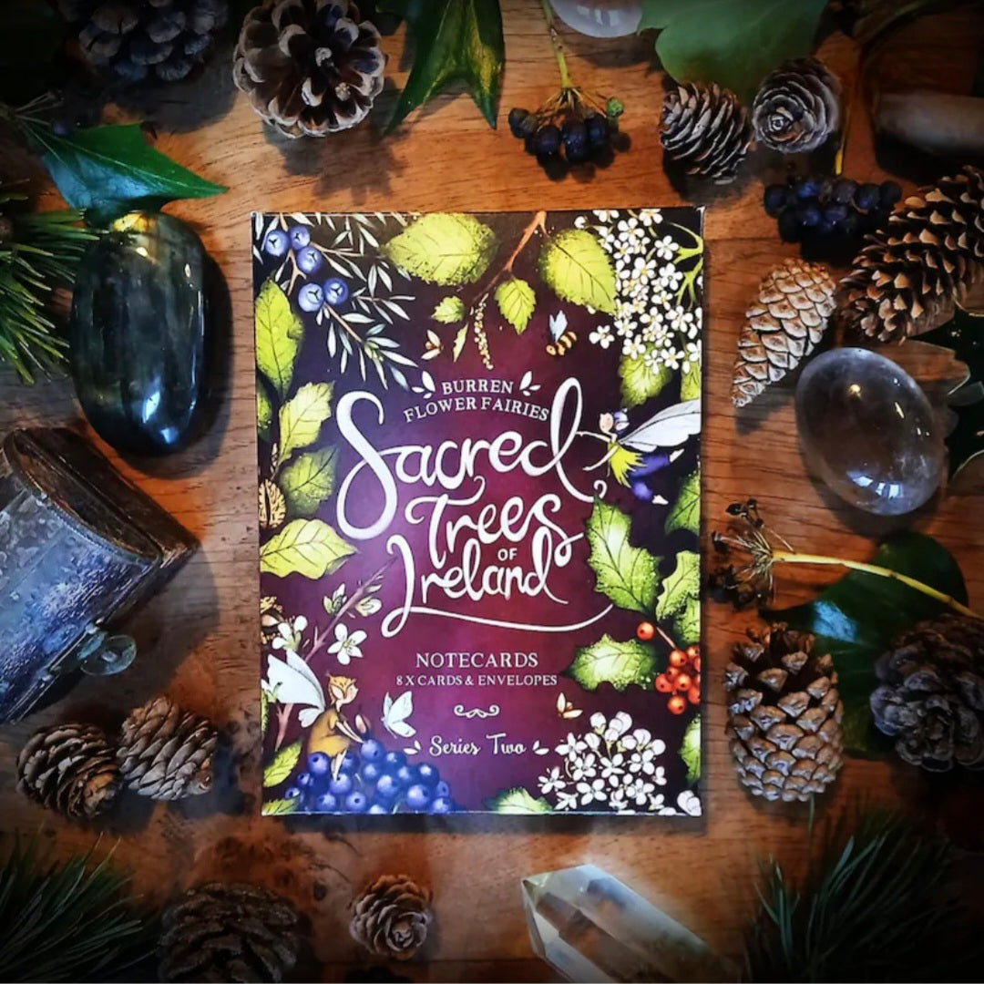 Sacred Trees of Ireland Flower Fairy Notecards