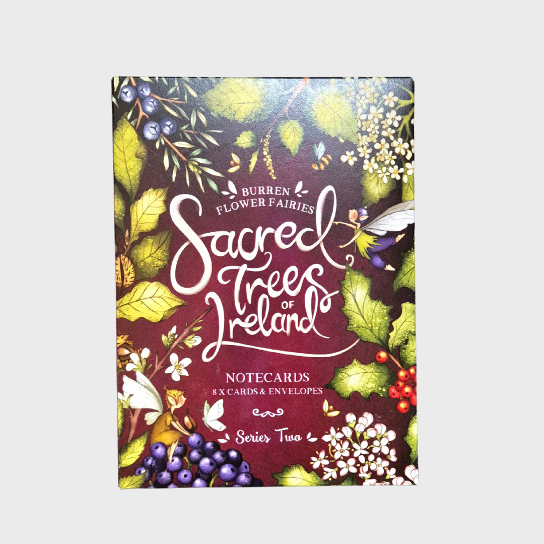 Sacred Trees of Ireland Flower Fairy Notecards