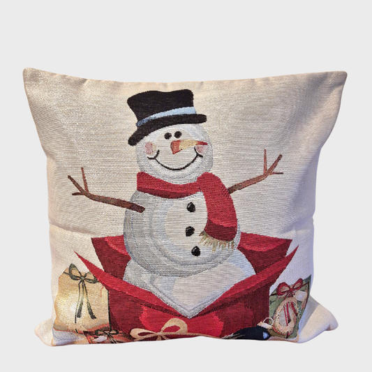Frosty the Snowman Cushion Cover