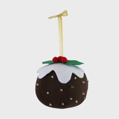 Christmas Pudding Hanging Decoration Lavender Filled
