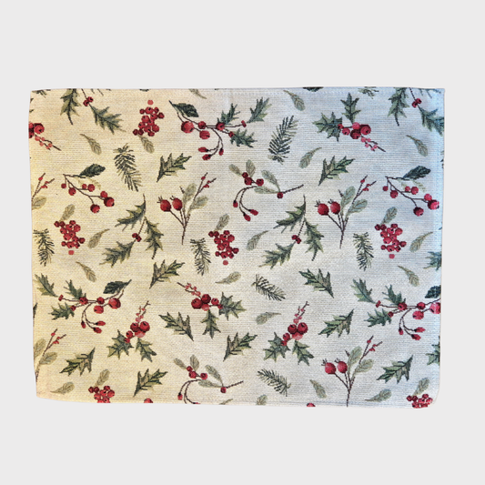 Holly Christmas Placemats
