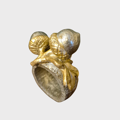 Acorn napkin rings