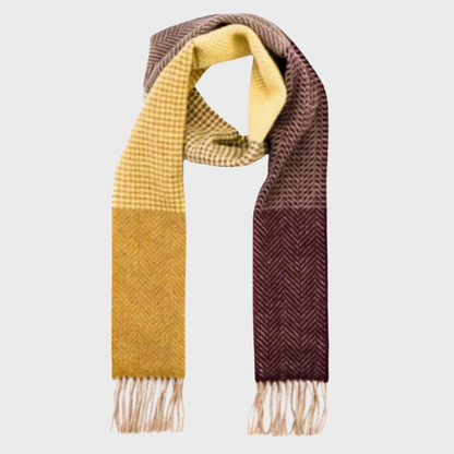 Irish Cashmere Merino Gold Mustard Scarf