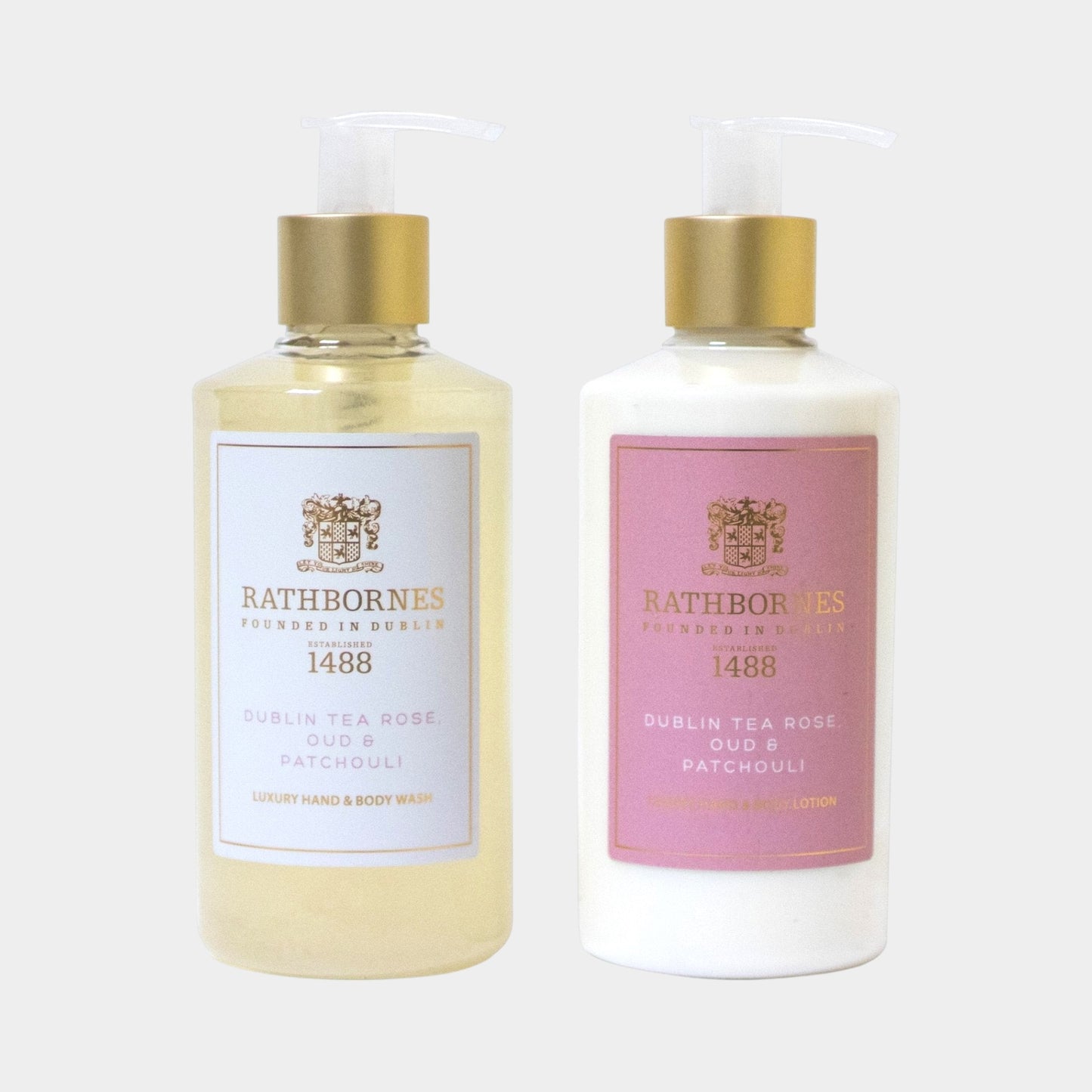 Dublin Tea Rose Wash & Lotion Set