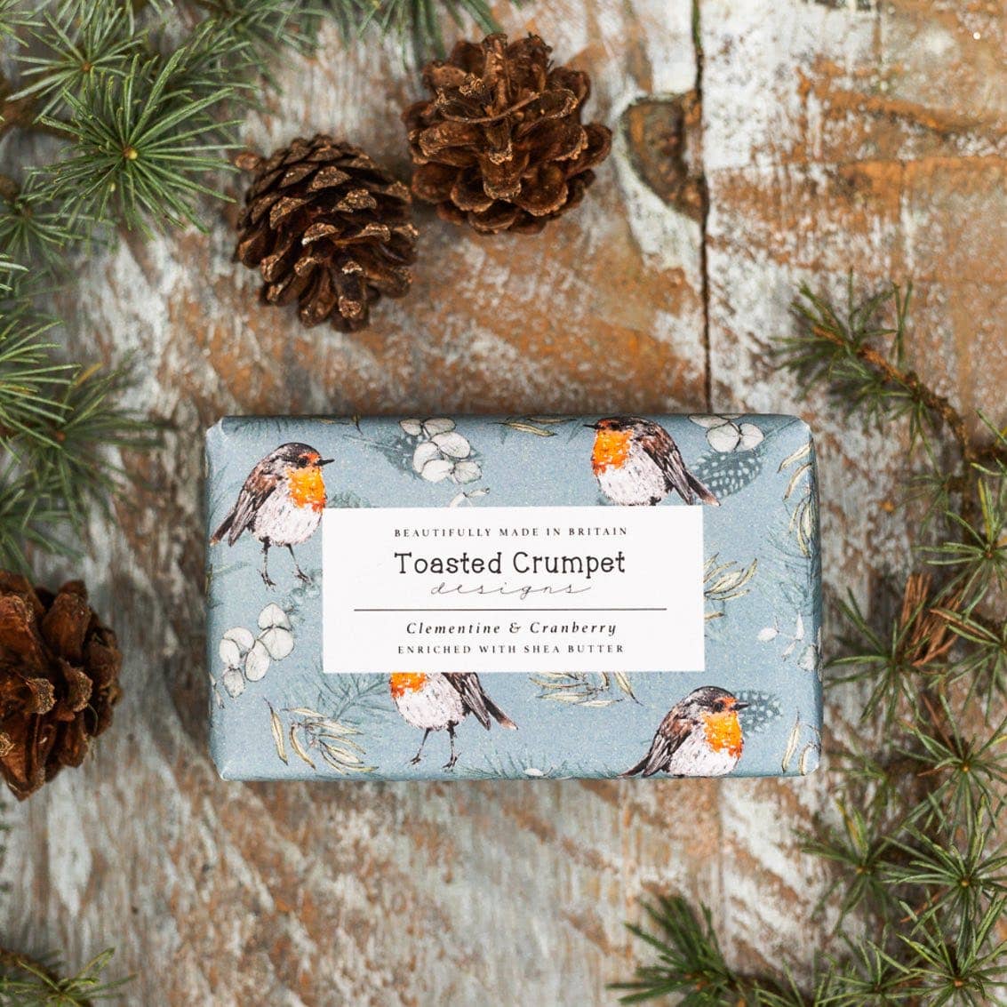 Clementine & Cranberry Soap (Robin Collection)