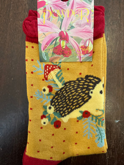 Powder Glitter Ankle Socks