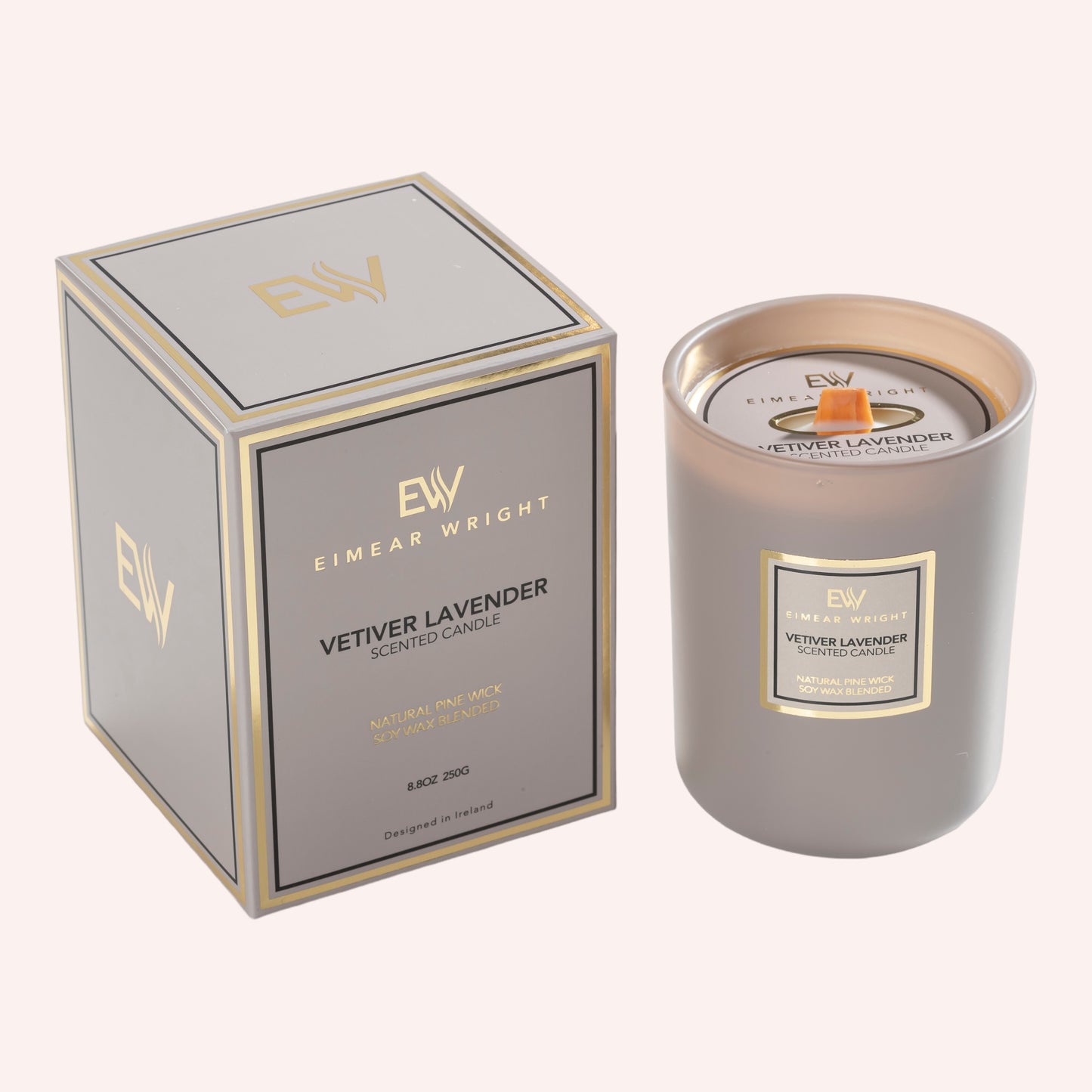 Eimear Wright Vetiver Lavender Scented Candle