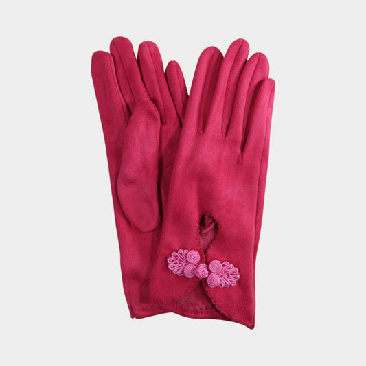 Suki Faux Suede Gloves