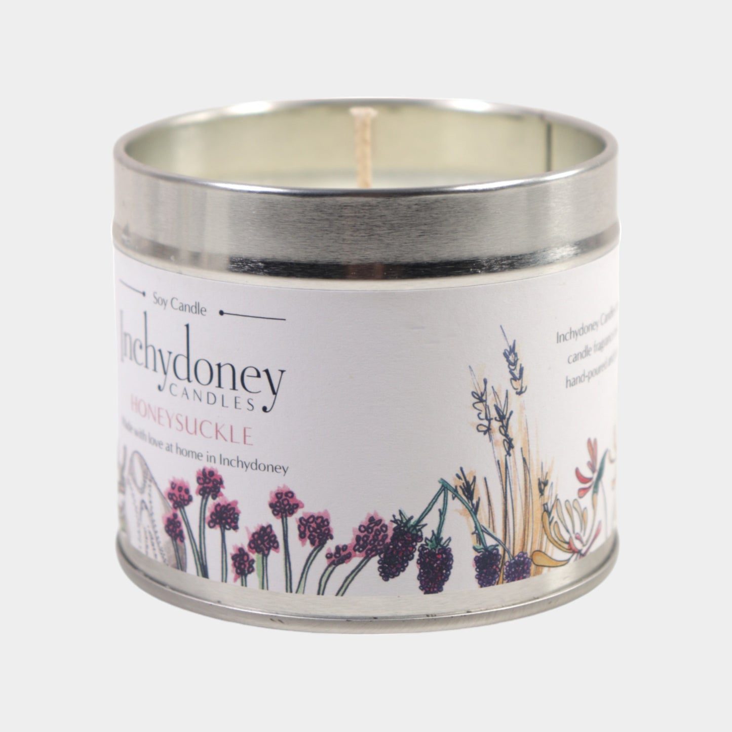 Honeysuckle Tin Candle