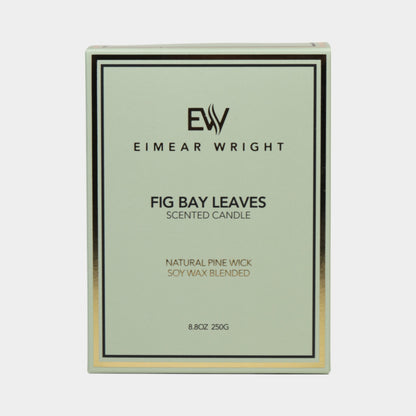 Fig Bay Leaves Scented Candle