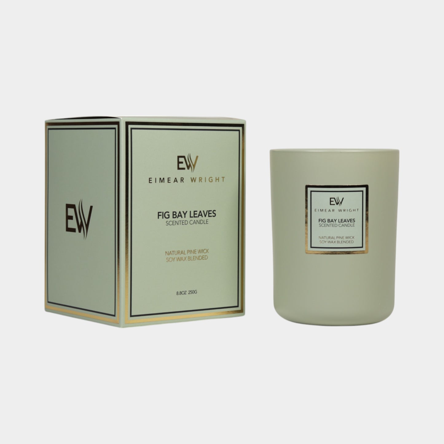 Fig Bay Leaves Scented Candle