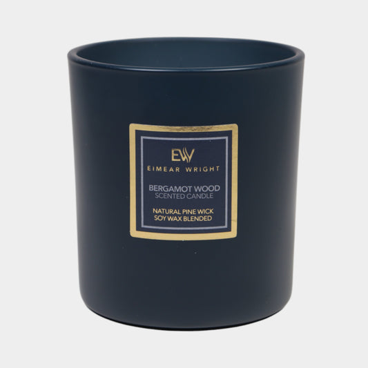 Bergamot Wood Scented Candle