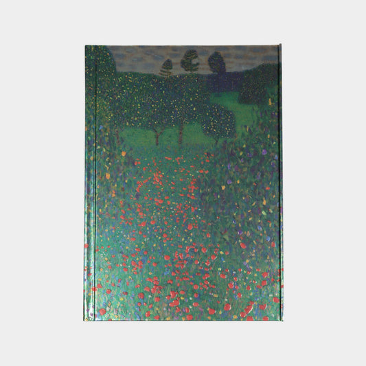 Gustav Klimt "Poppy Field" Journal