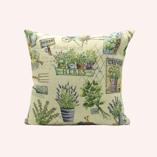 Herb and Heather Cushion