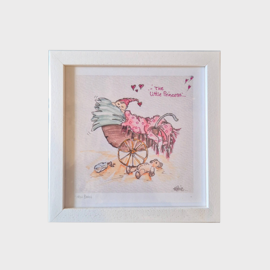 'New Born' Small Framed Print