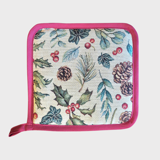 Festive Foliage Pot Holder